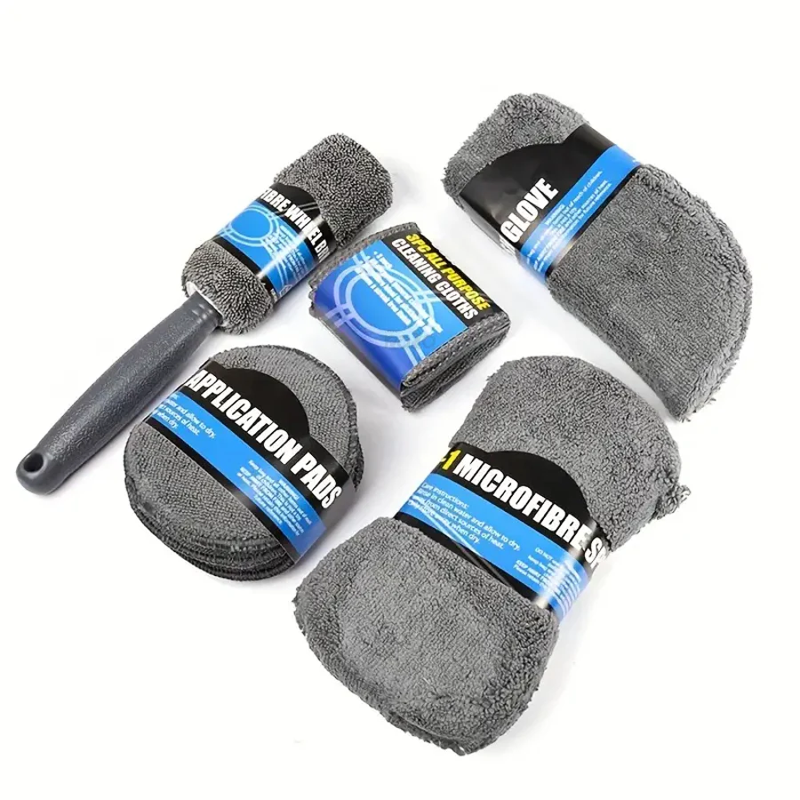 Kit de Limpeza para Carro - 9Pcs - Image 10