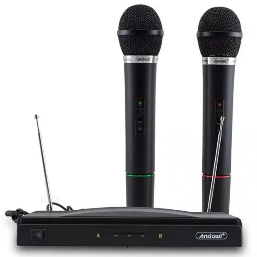 Kit de Microfones Wireless Andowl Q-MIC590 - Image 5