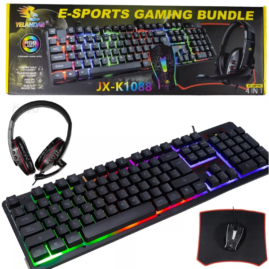 Kit Gaming RGB 4 em 1 - Image 2