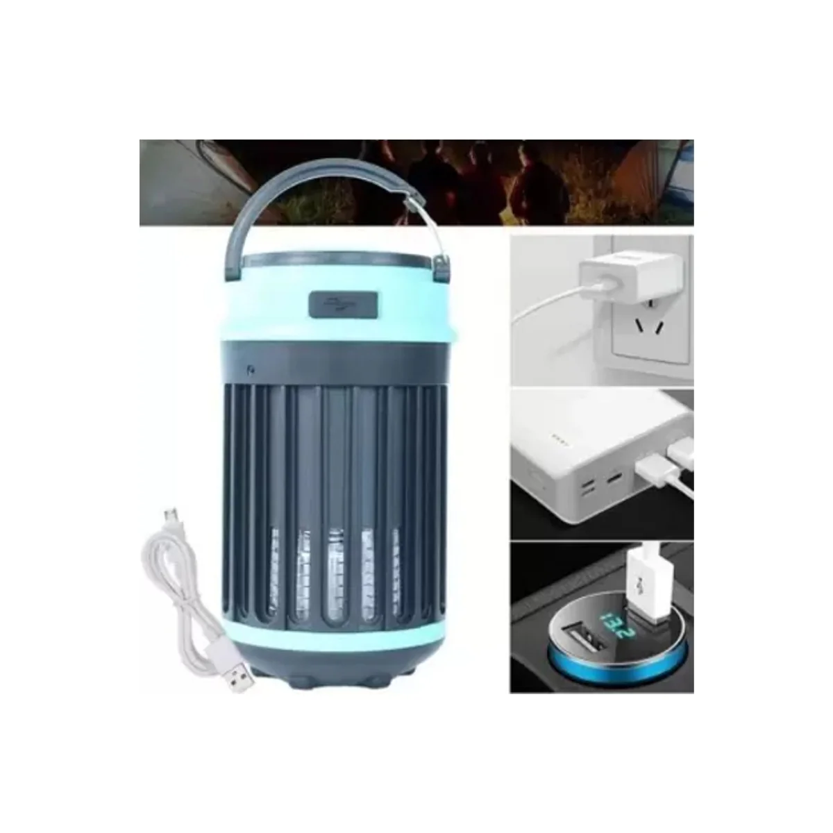 Lâmpada Anti Mosquitos 2 em 1 - Image 4