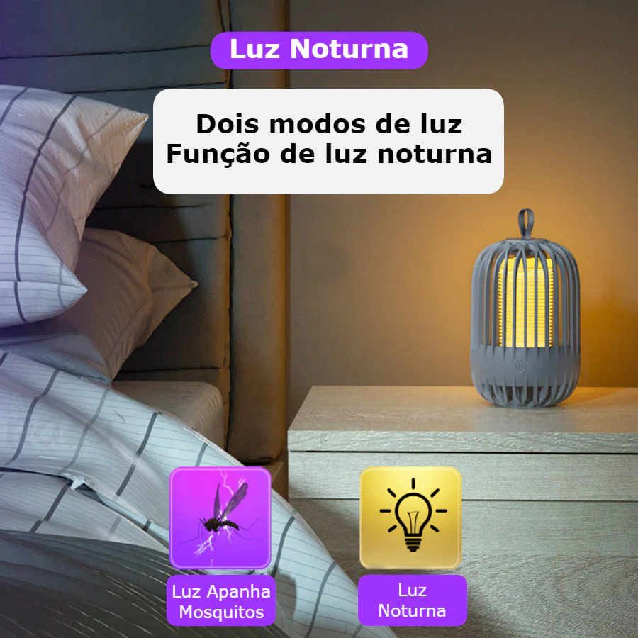 Lâmpada Flash Anti Mosquitos - Image 5