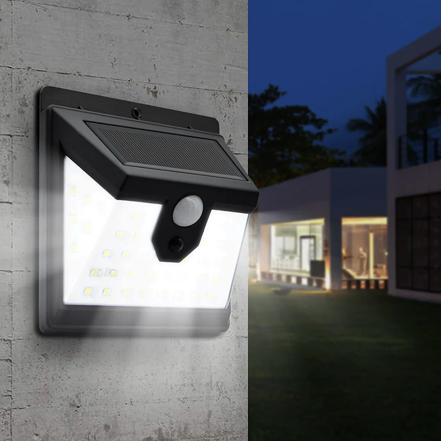 Lâmpada Solar com Sensor de Movimento 40 LEDS - Image 5