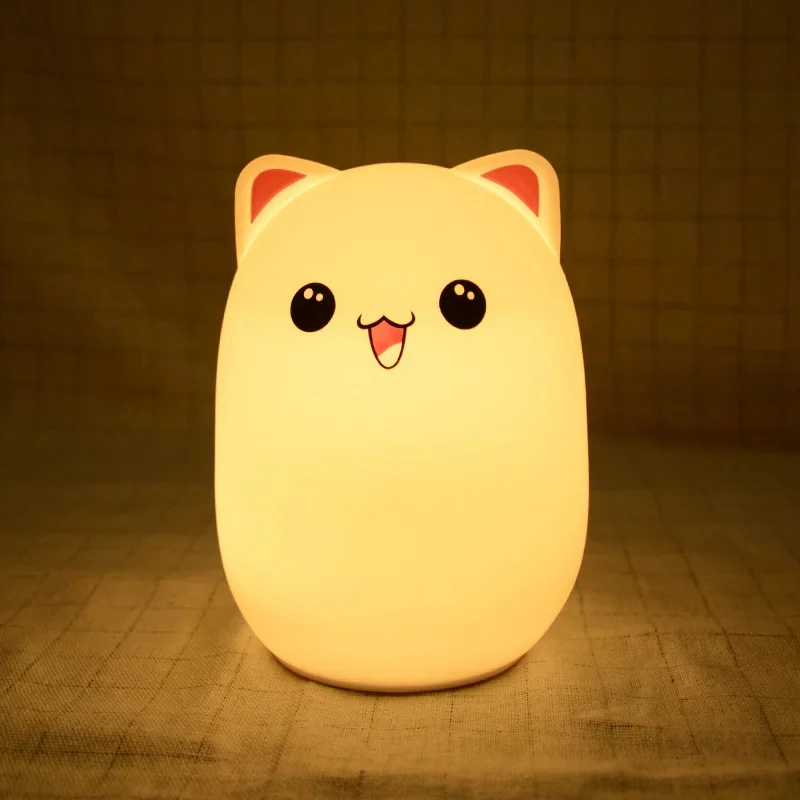 Lâmpada Tátil Recarregável de Silicone -Urso - Image 8