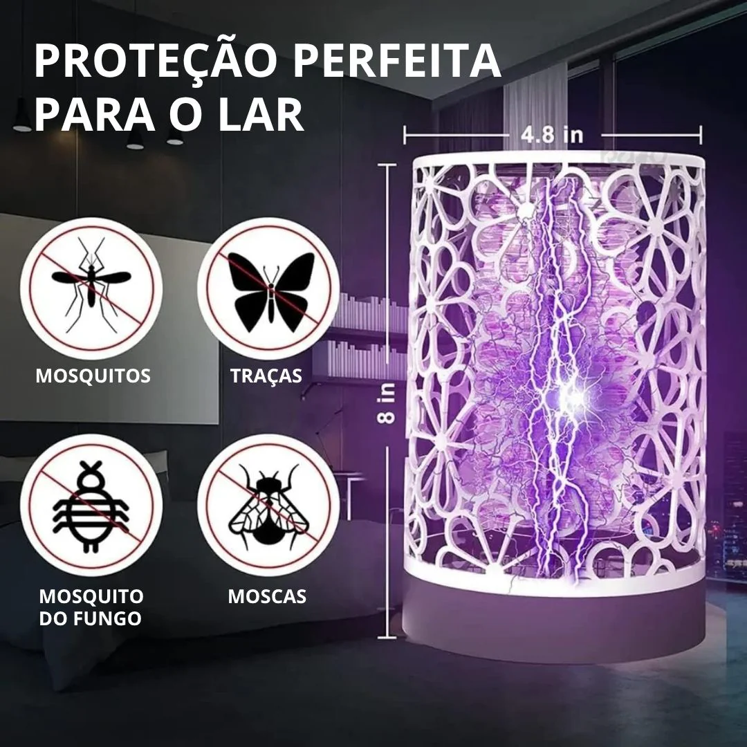 Lâmpada UV Anti-Mosquitos Elétrica 188 - Image 3