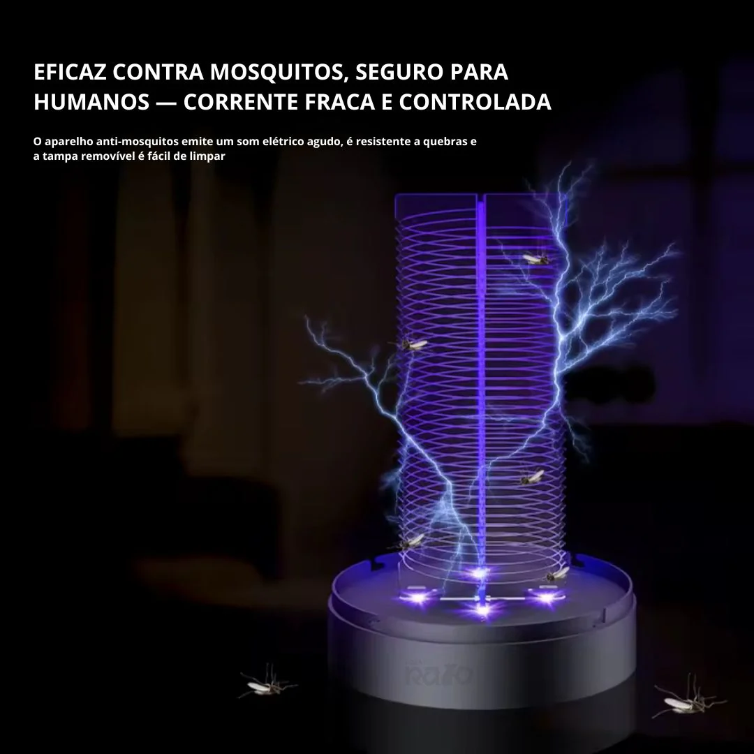 Lâmpada UV Anti-Mosquitos Elétrica 188 - Image 5