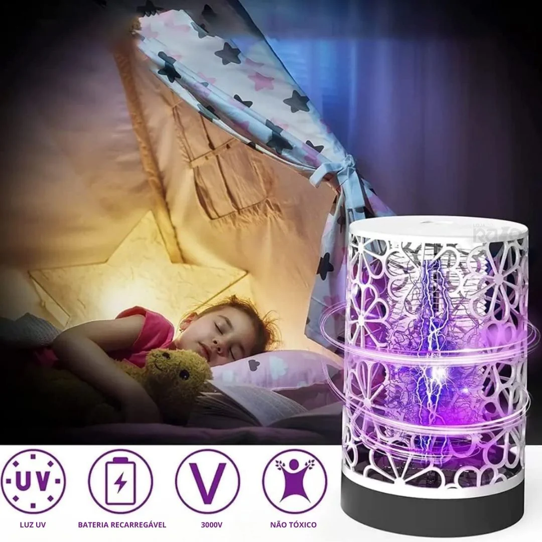 Lâmpada UV Anti-Mosquitos Elétrica 188 - Image 7