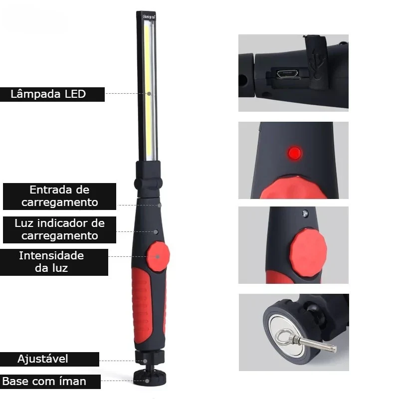 Lanterna LED Multiusos Recarregável - Image 10