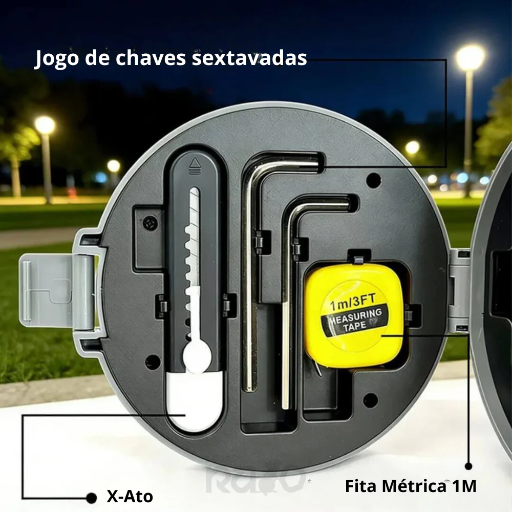 Lanterna Solar com Kit de Ferramentas - HW-7759W - Image 4