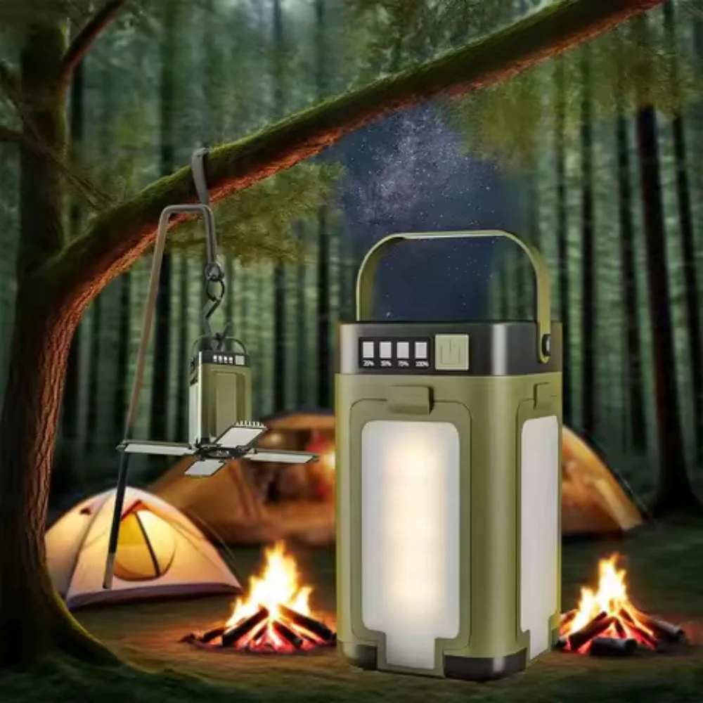 Lanterna Solar LED Dobrável USB-C - LY24 - Image 4