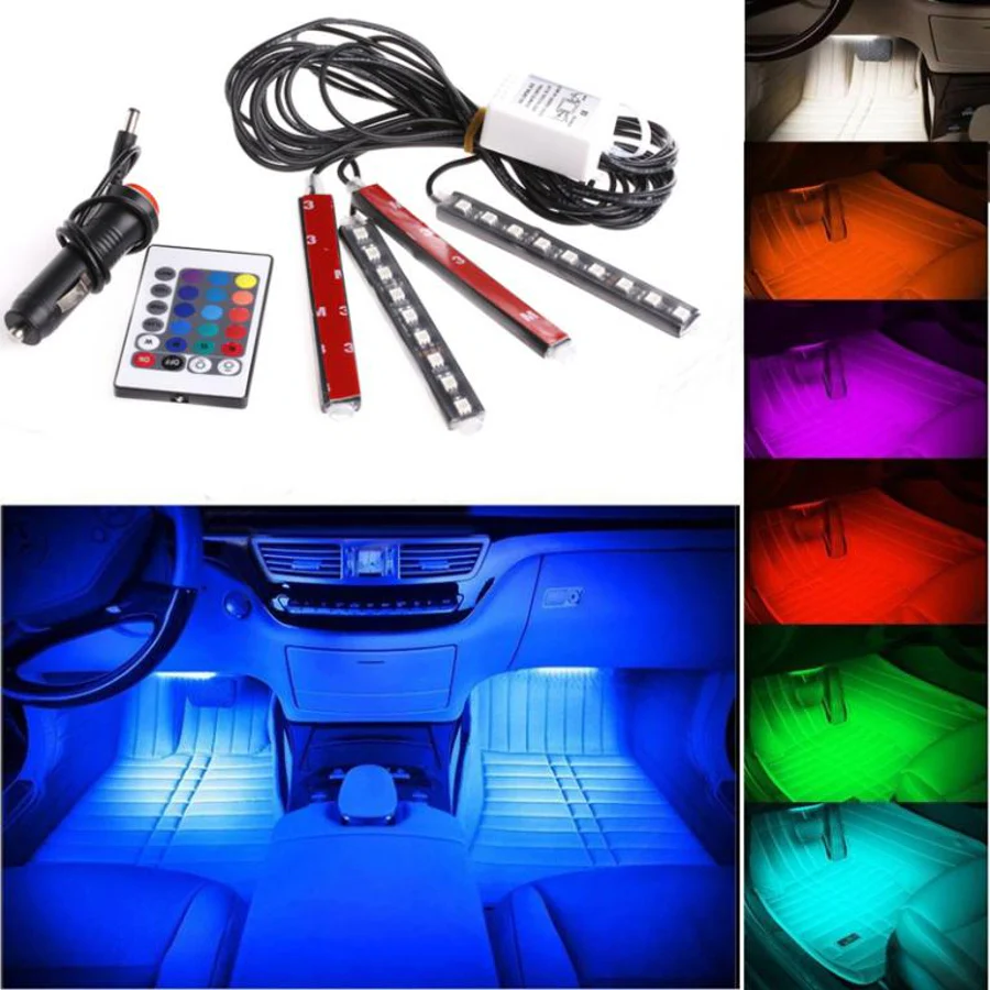 Luz Ambiente Led RGB para Carro - Image 2