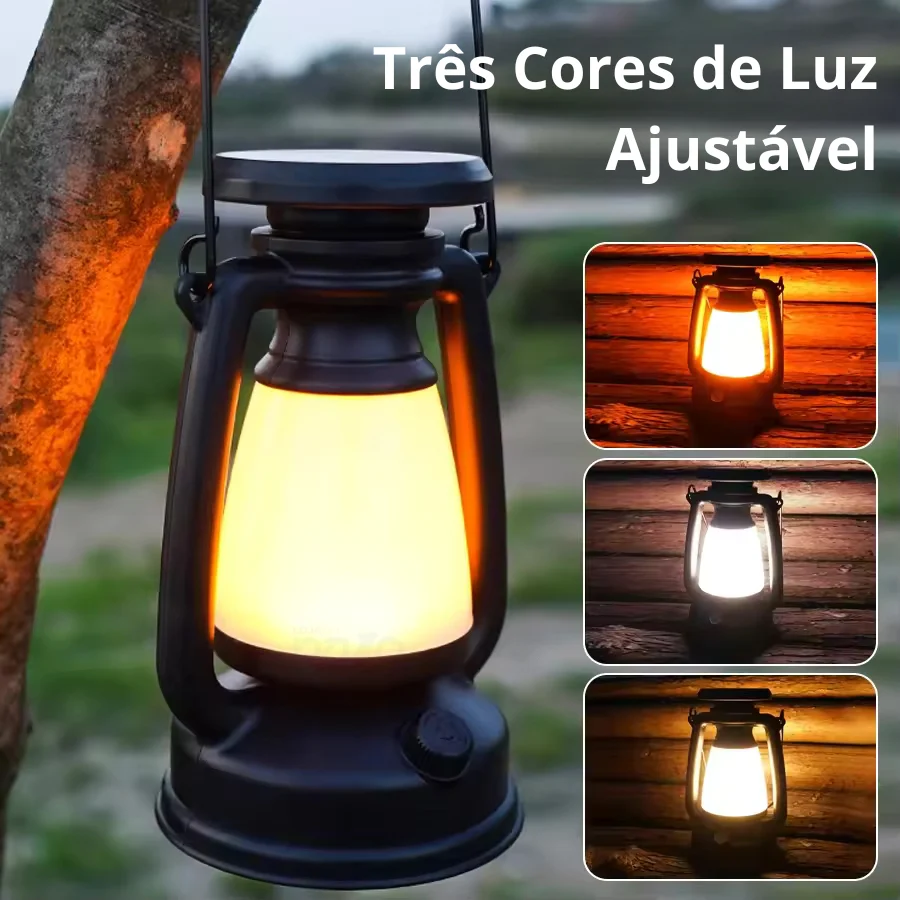 Luz de Acampamento Solar - LY16B - Image 3