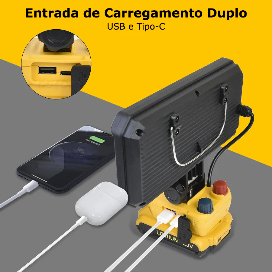 Luz de Trabalho de Alta Potência - Image 8