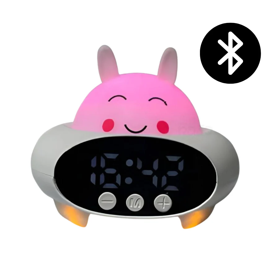 Luz e Despertador Coelhinho Smart TS-005