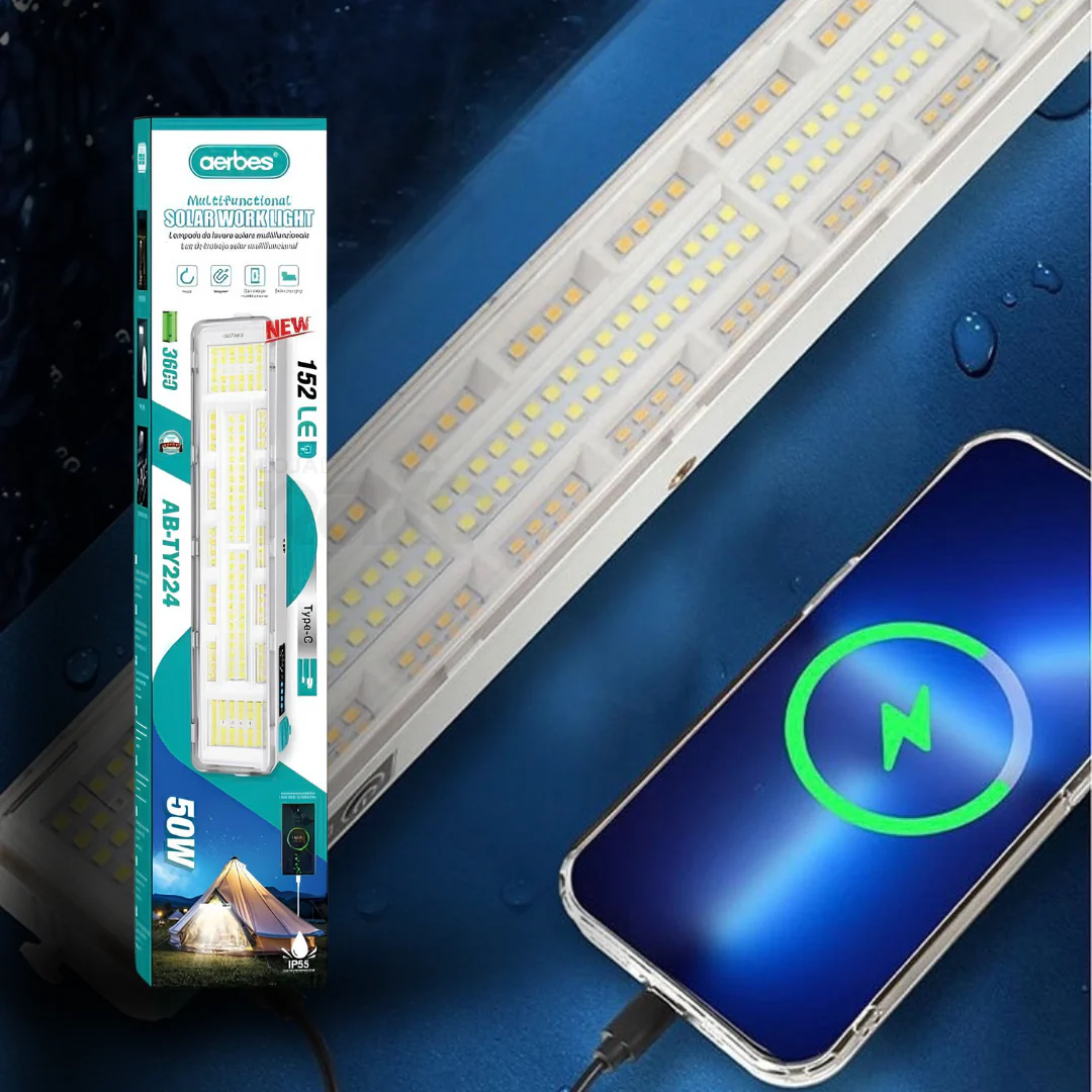 Luz LED Solar com Powerbank - Image 7