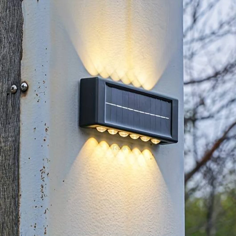 Luz Solar de Dupla Face - 12 LEDS - Image 2