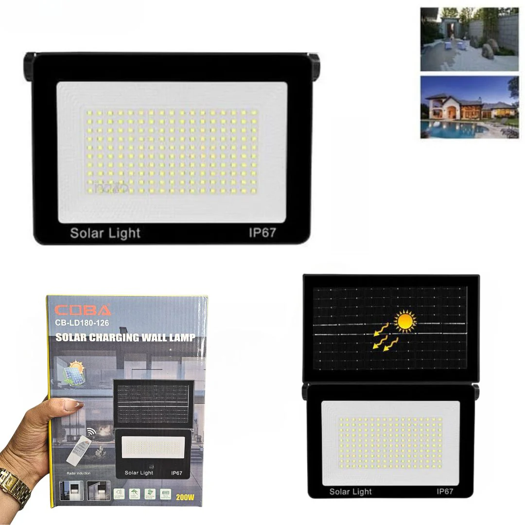 Luz Solar de Parede - CB-GK-200W - Image 3