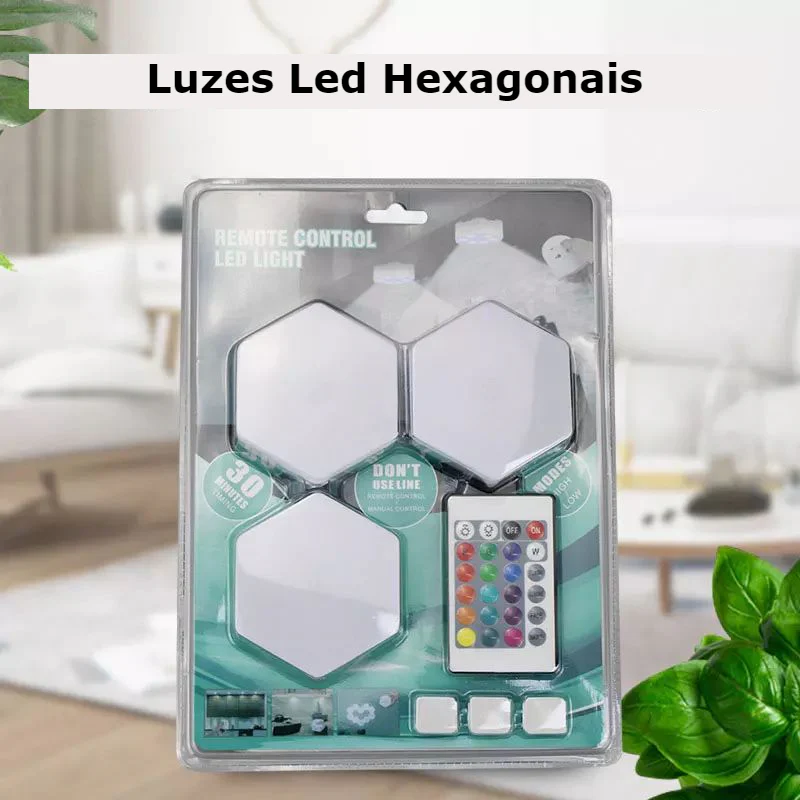 Luzes Led Hexagonais - Image 6
