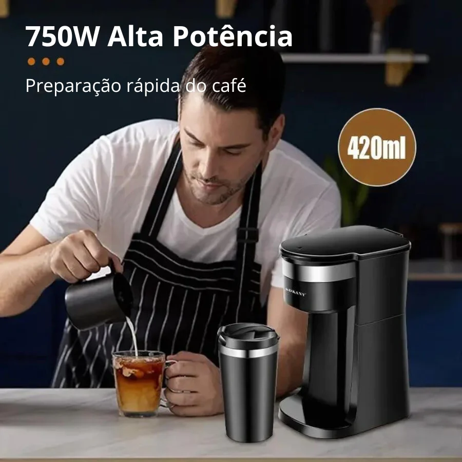 Máquina de Café Expresso 750W - Image 3
