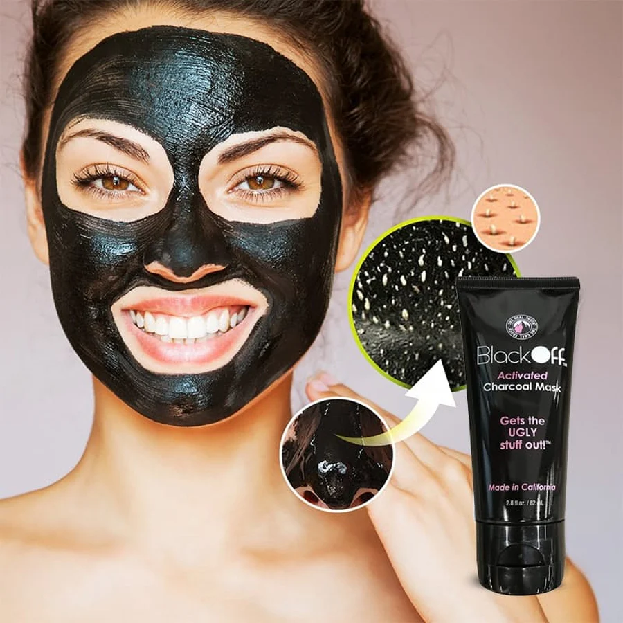 Máscara Facial Peel-Off de Carvão