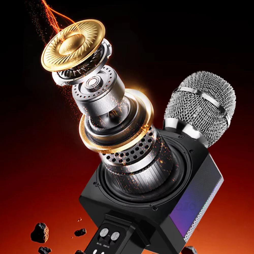 Microfone Karaoke Party RGB - Image 7