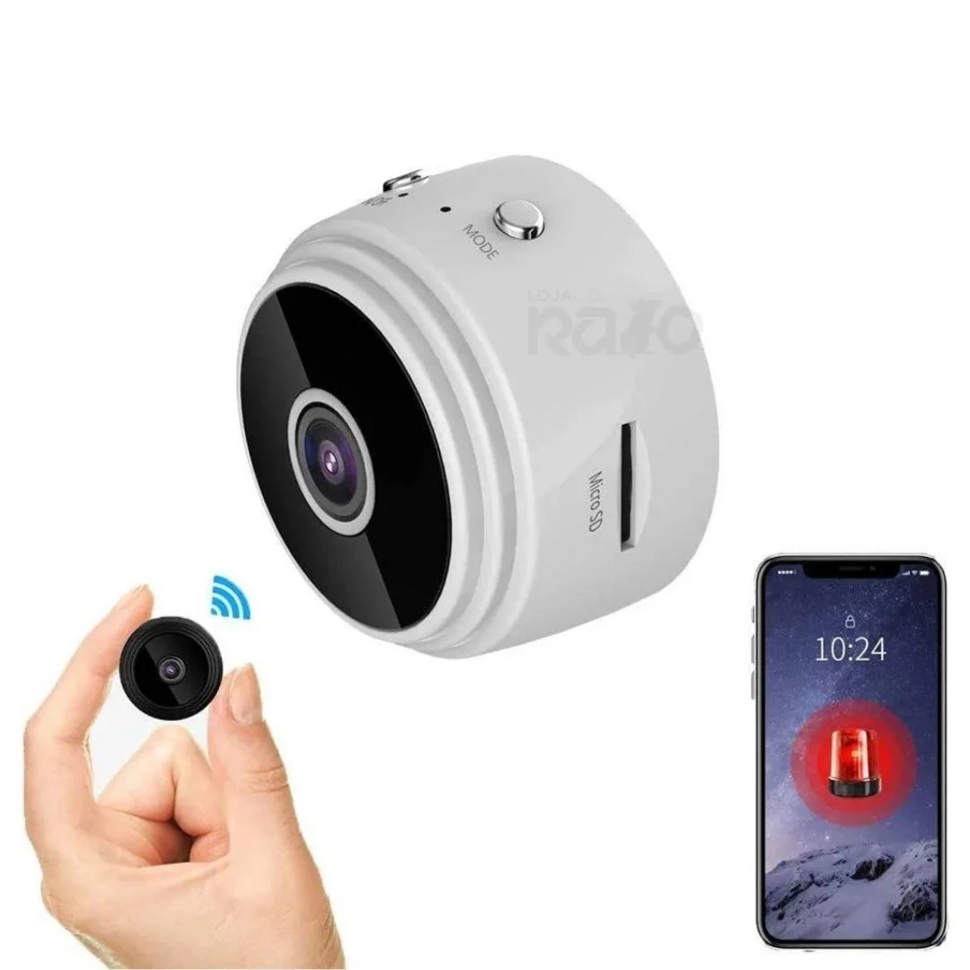 Mini Câmara Wi-Fi HD com Gravação – Q-HQ36 - Image 2