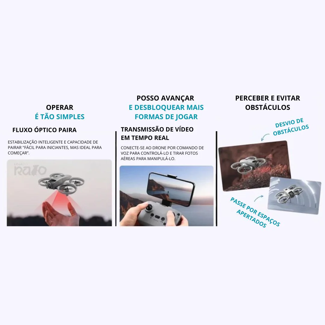 Mini Drone T1 c/ Câmara HD - Image 5