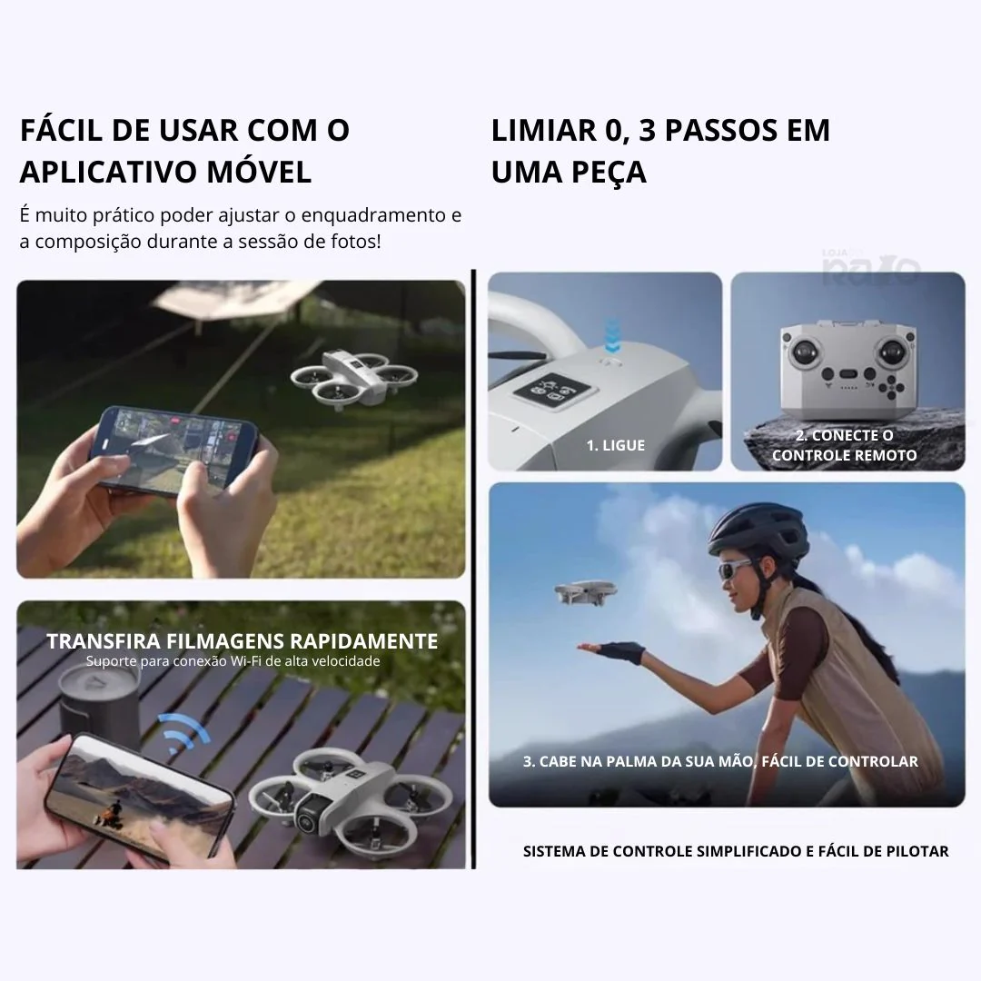 Mini Drone T1 c/ Câmara HD - Image 6