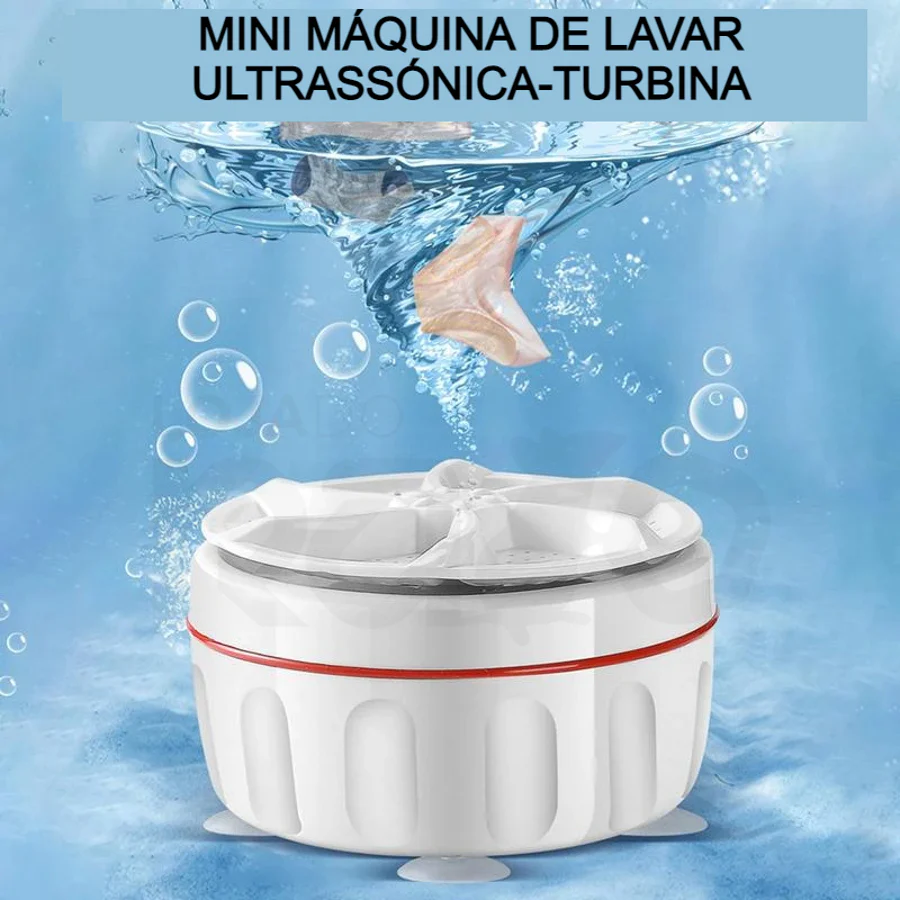 Mini Máquina de Lavar Ultrassónica-Turbina - Image 7