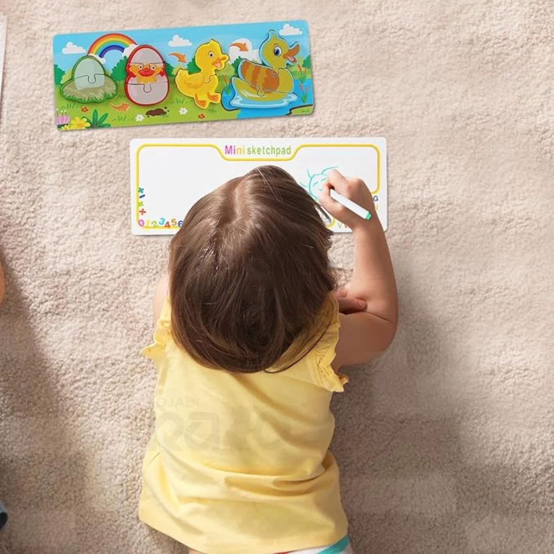 Mini Puzzle Educativo e Quadro Desenho - Image 15