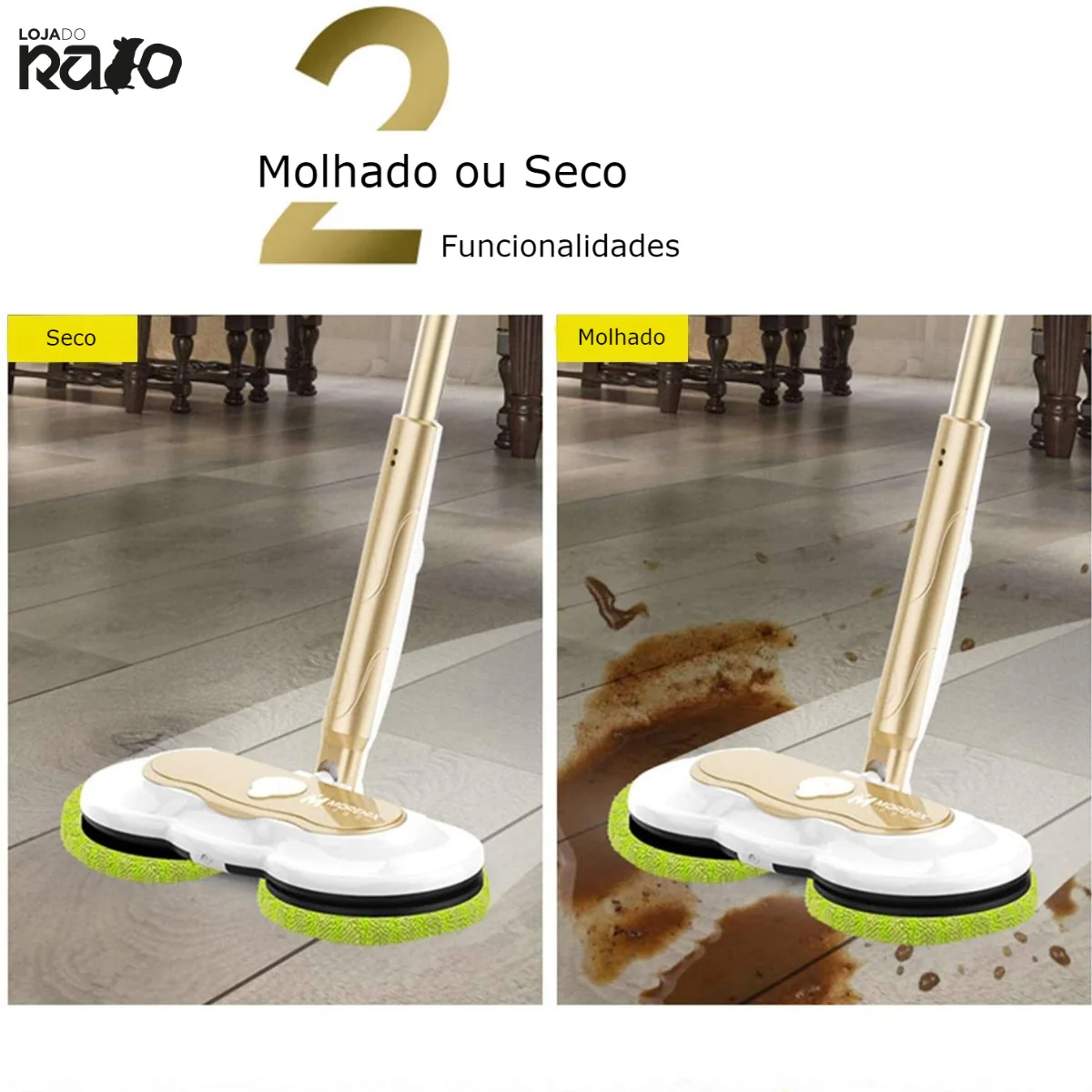 Mopa Elétrica Sem Fios - Image 4