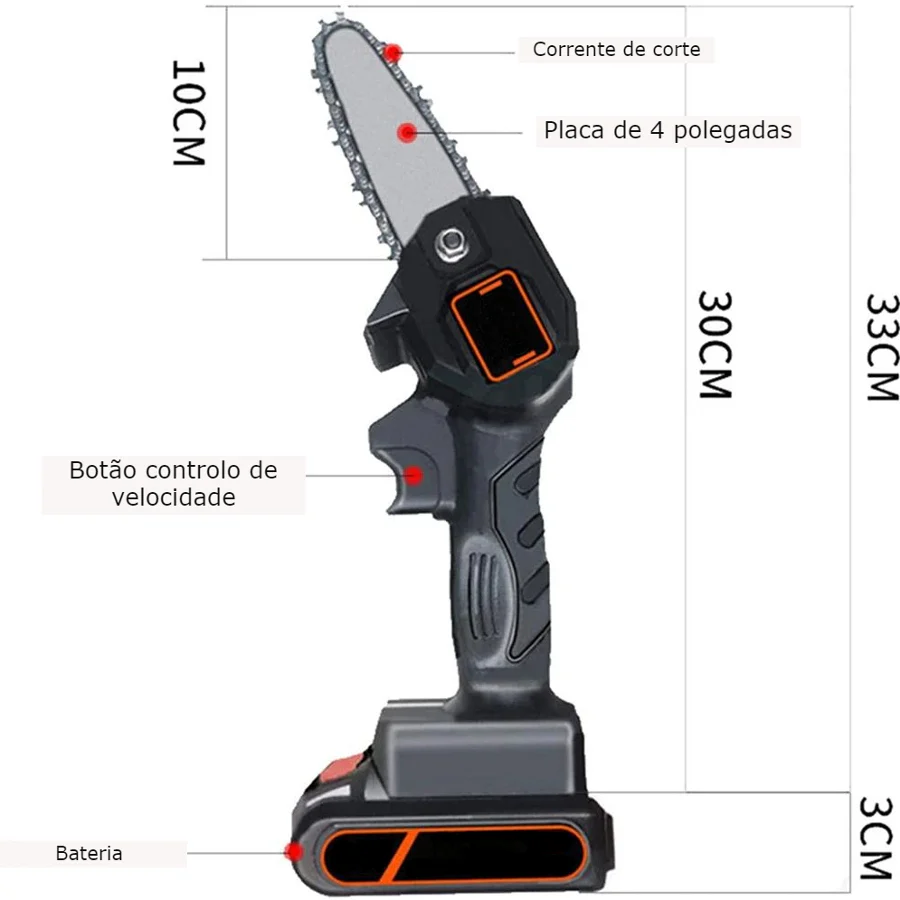 Motosserra Elétrica Portátil - Image 7