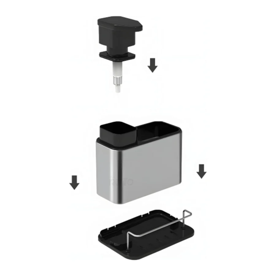 Organizador com Dispensador de Detergente - BY-886 - Image 7