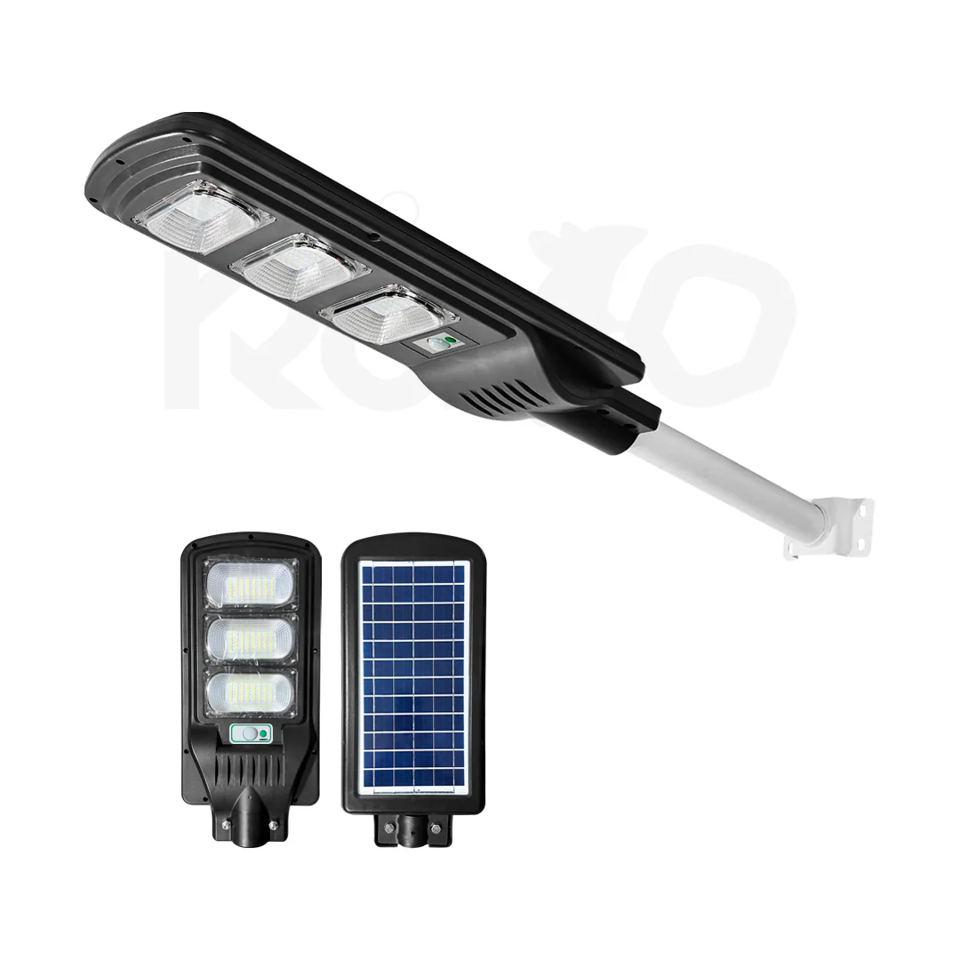 Painel Exterior Solar 150W com Sensor de Movimento e Comando - Image 3