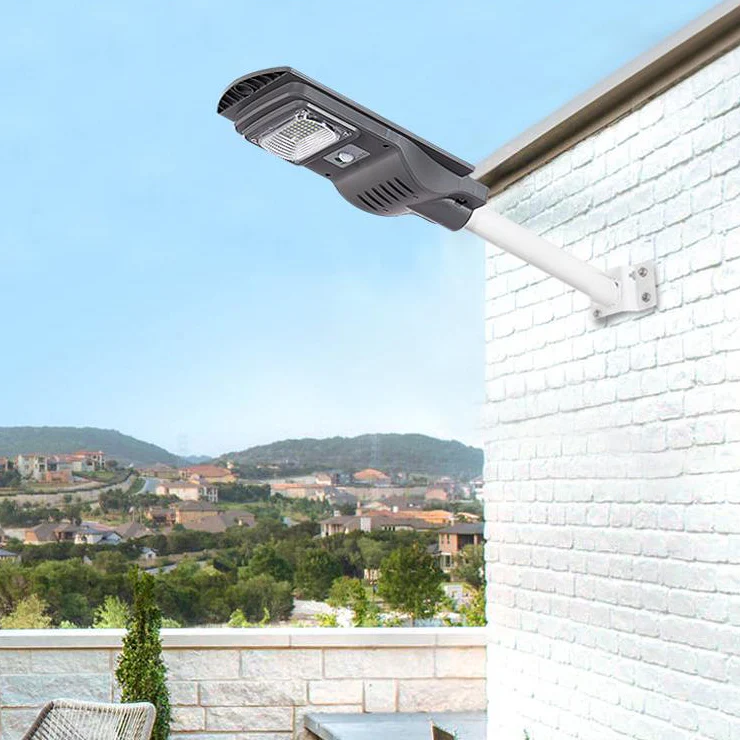 Painel Exterior Solar 60W com Sensor de Movimento e Comando - Image 4