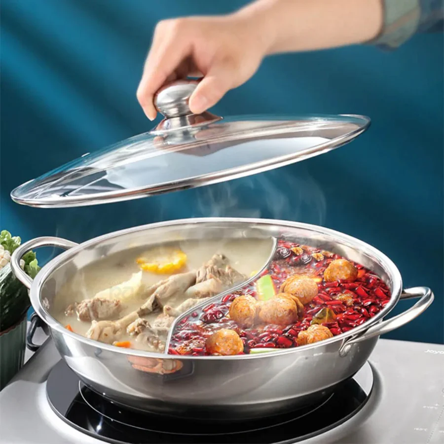 Panela de Indução com divisão em Aço Inoxidável - Image 2