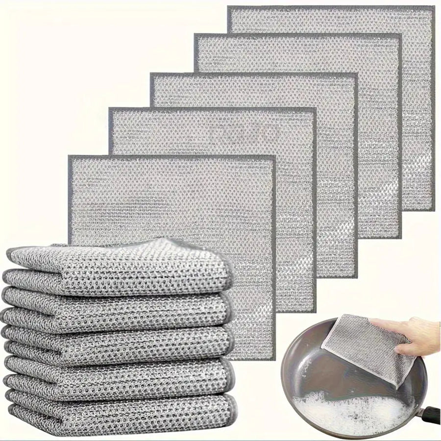 Pano Mágico em Aço Inoxidável - 5Pcs - Image 2