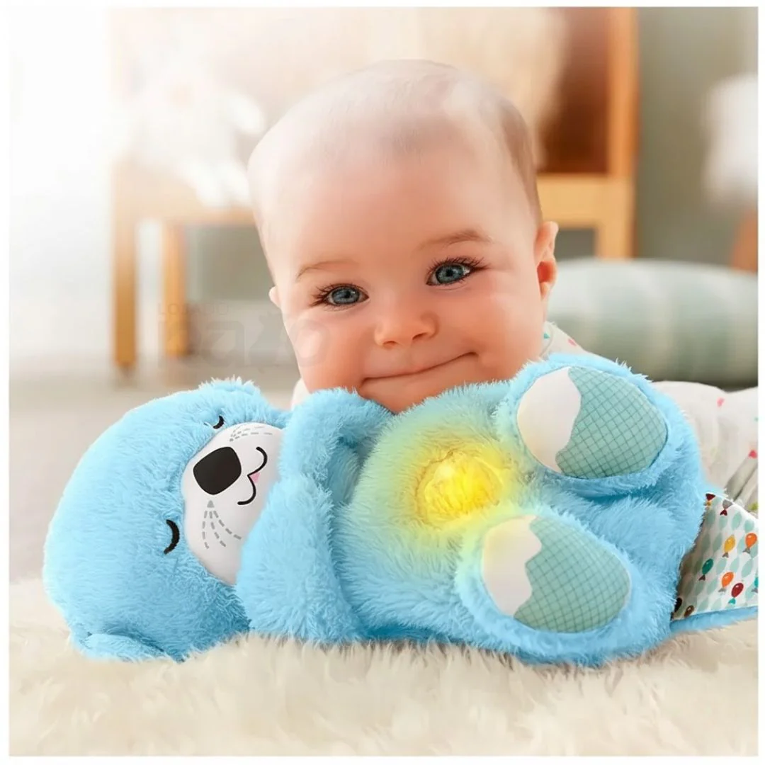 Peluche Calmante - Sons e Movimento Respiratório