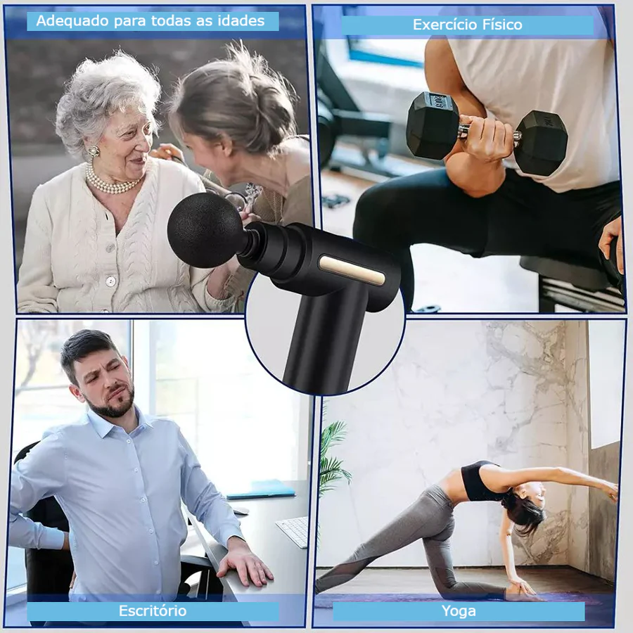 Pistola de Massagem Muscular Portátil - Image 7