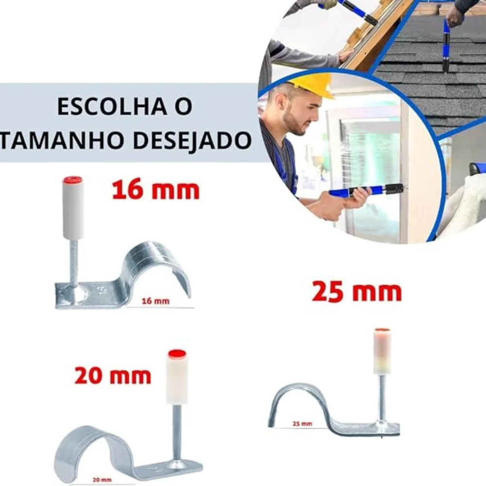 Pregos de Fixação para Tubo - 100pcs - Image 9