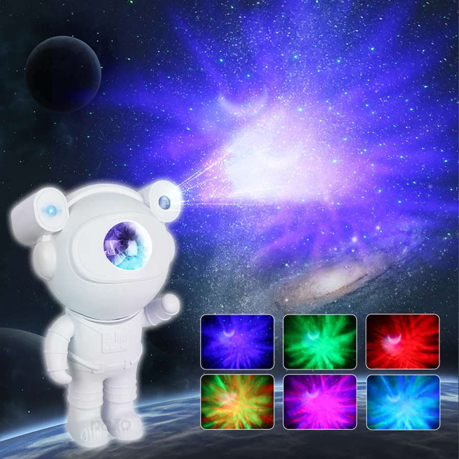 Projetor de Luz Astronauta com Bluetooth - Image 2