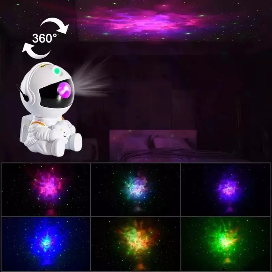 Projetor de Luz Mini Astronauta com Comando - Image 4