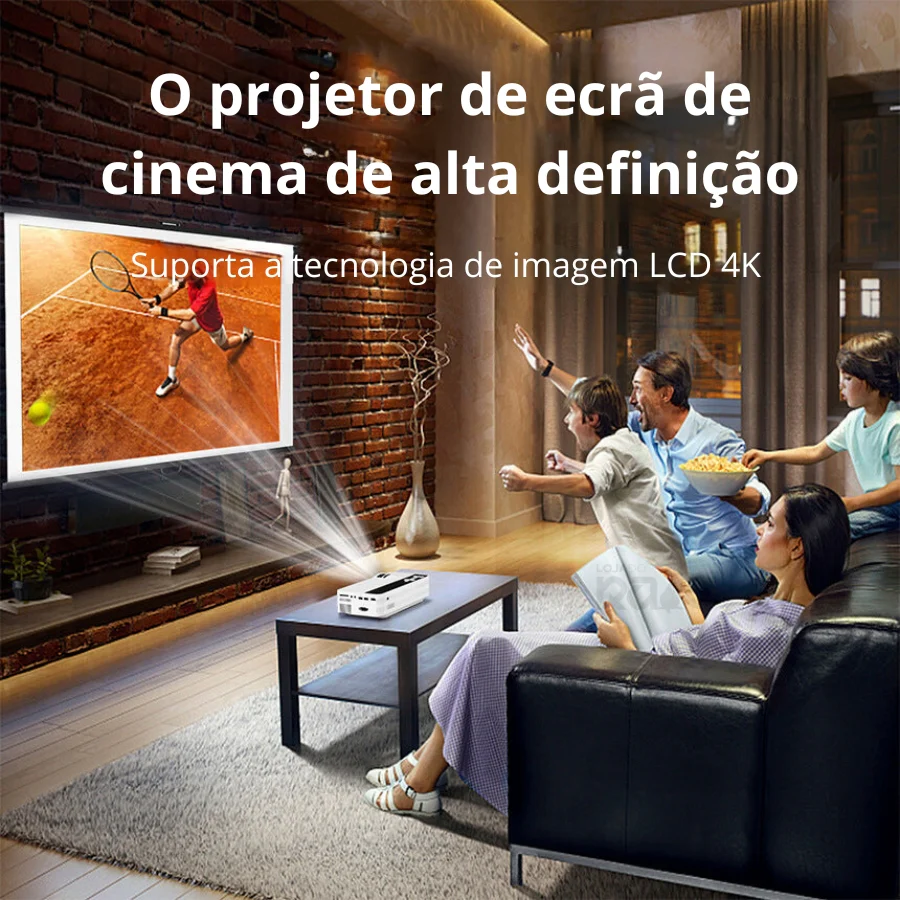 Projetor Home Theater 4K Q-A17 - Image 4