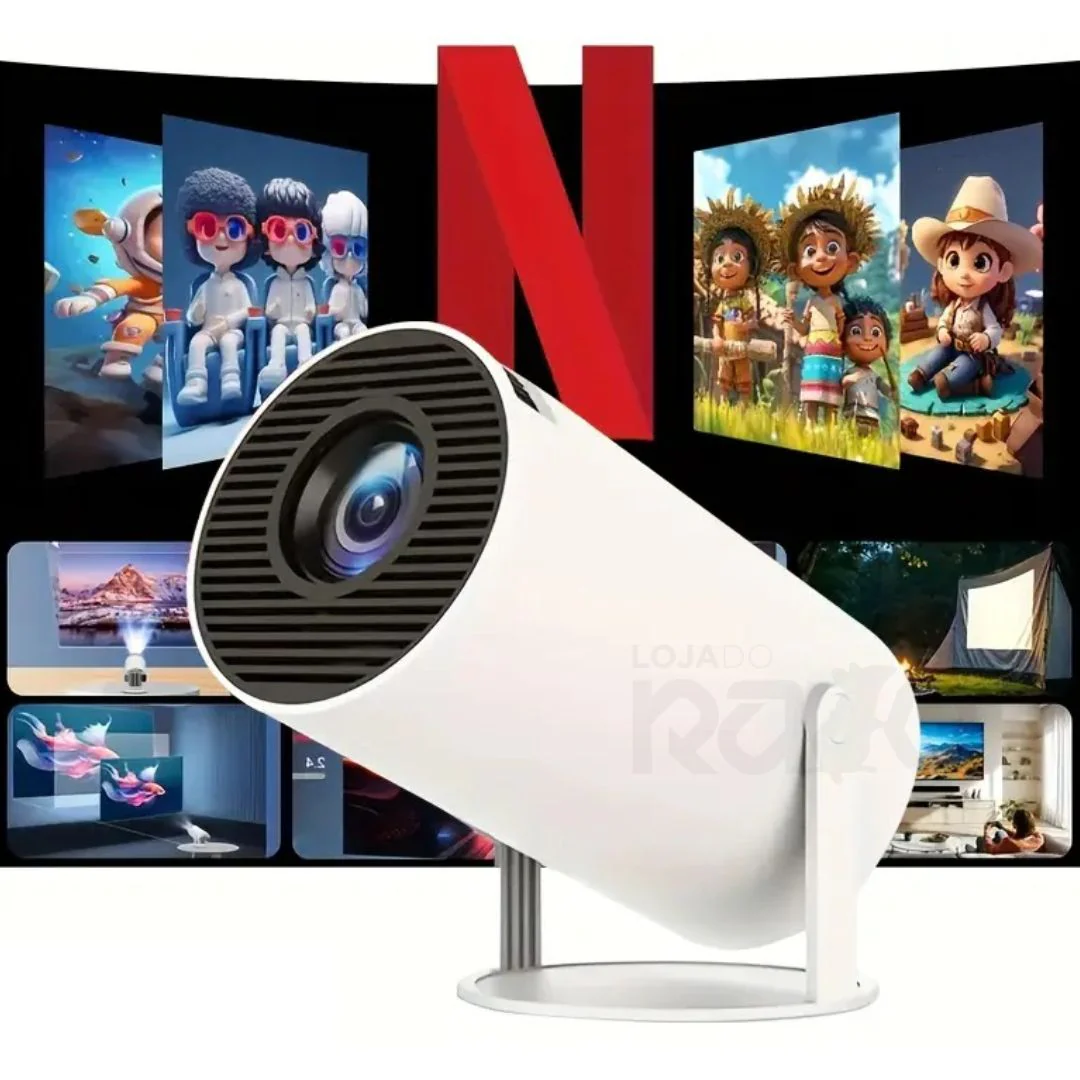 Projetor Multimédia LED 4K Ultra HD