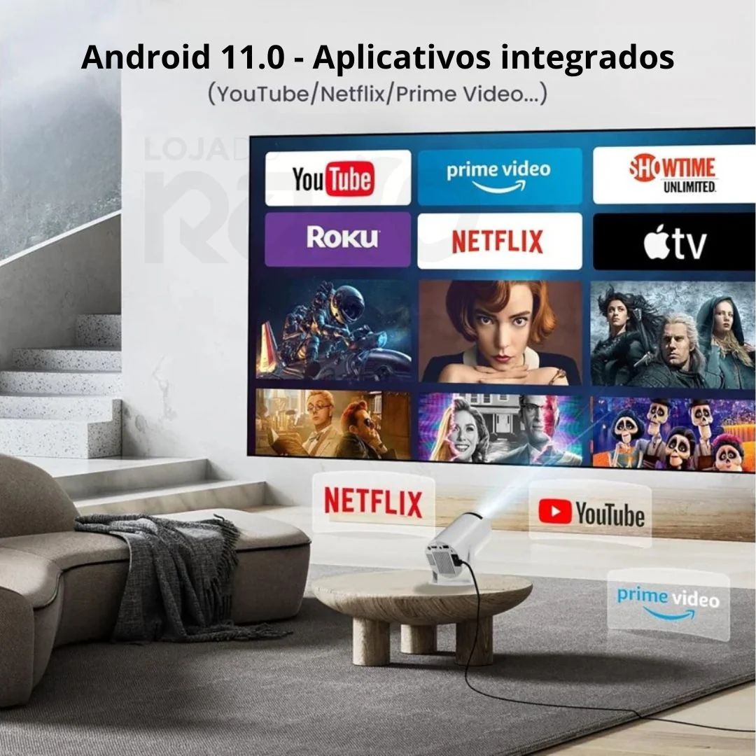 Projetor Multimédia LED 4K Ultra HD - Image 4
