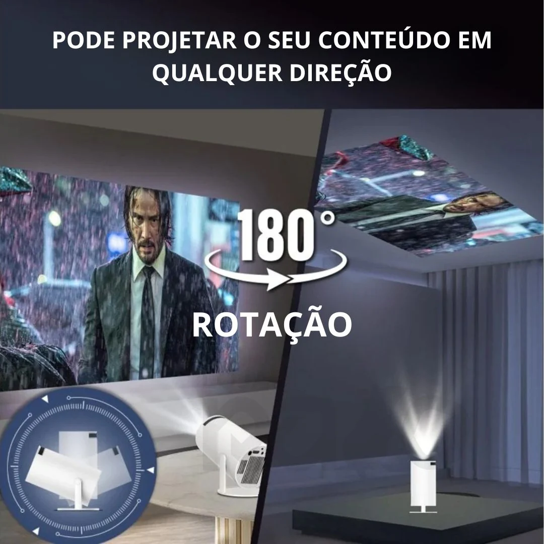 Projetor Multimédia LED 4K Ultra HD - Image 6