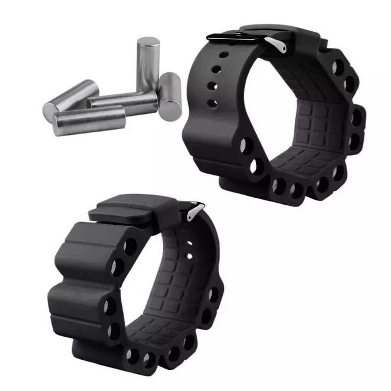Pulseiras de Peso para Treino - Preto