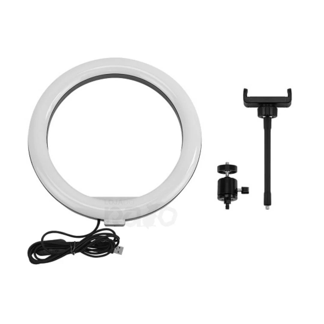 Ring Light 26cm com Tripé – AS-32725 - Image 8