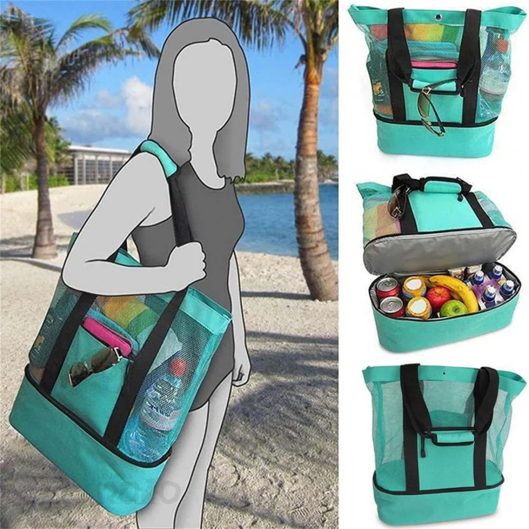 Saco de Praia com Refrigerador Térmico