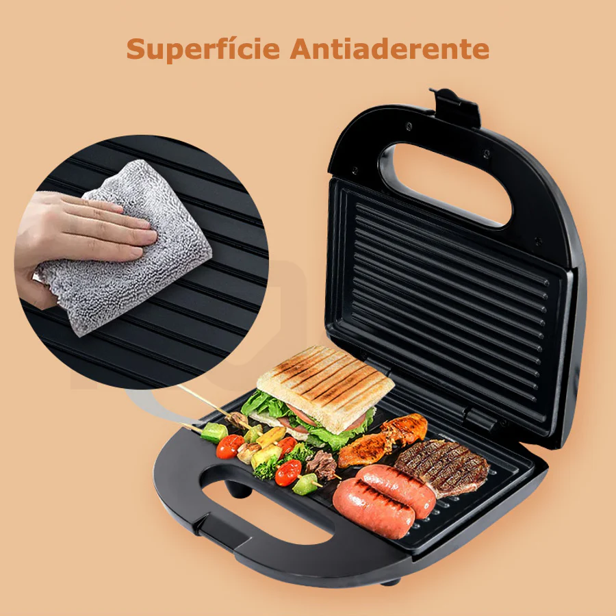 Sanduicheira e Grelhador 750W - Image 4