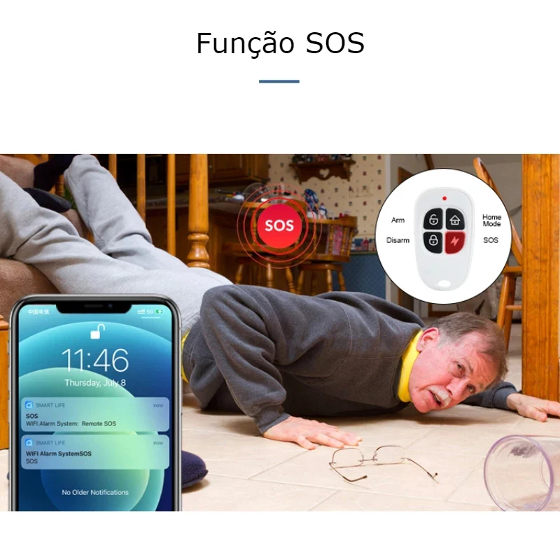 Sistema de Alarme de Segurança Wireless - Image 10
